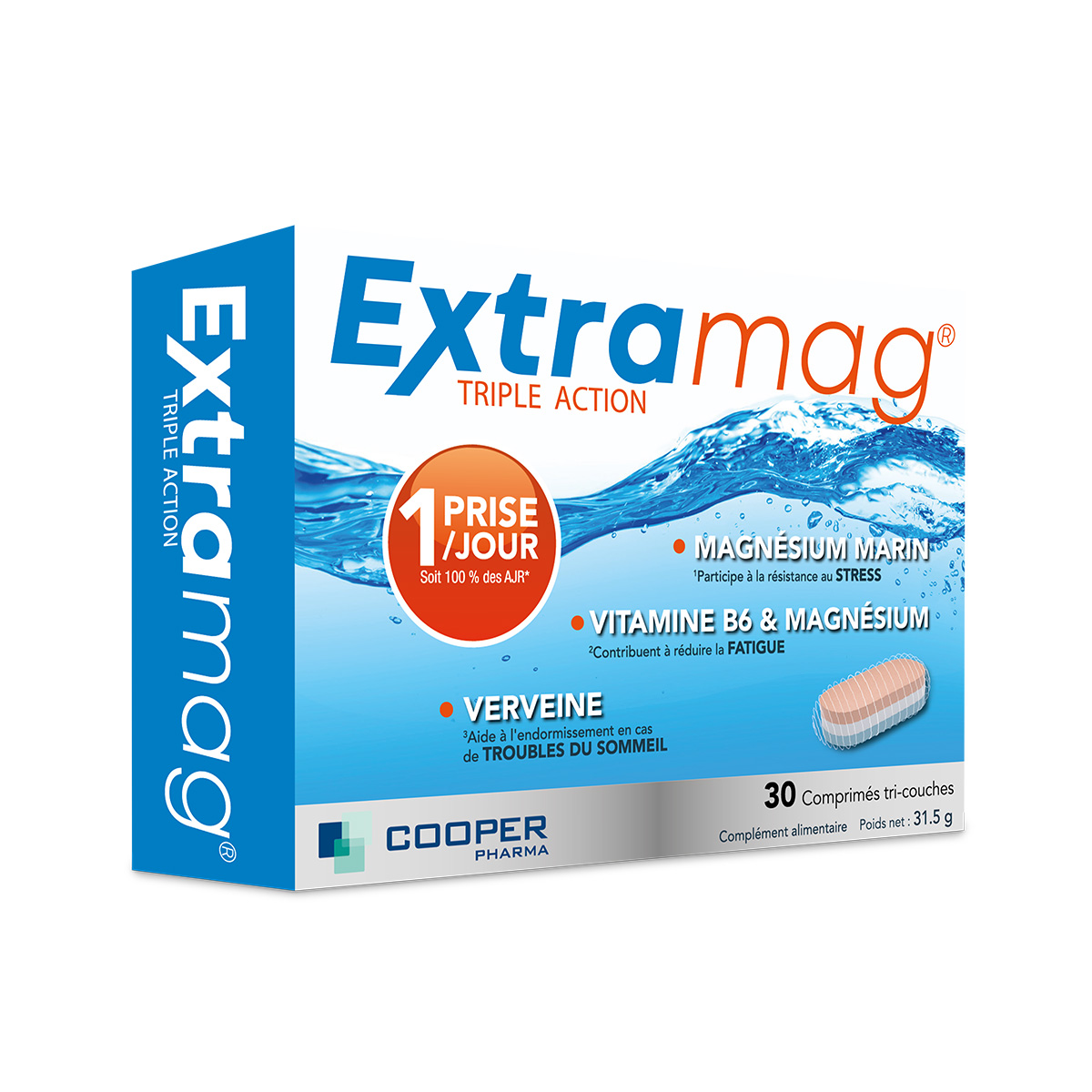 Boîte EXTRAMAG Triple Action