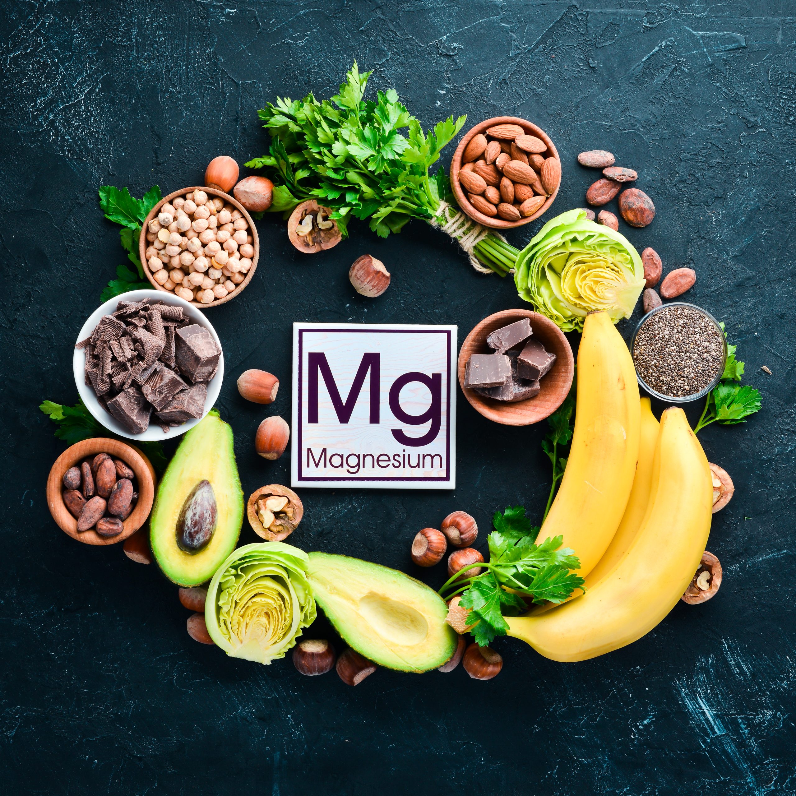 Aliments naturellement riches en magnésium